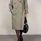 Trench vintage in misto cotone
