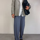 Blazer vintage in vera pelle