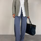 Blazer vintage in vera pelle