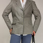Blazer vintage in vera pelle