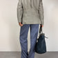 Blazer vintage in vera pelle