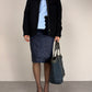 Giacca in lana, cashmere e angora