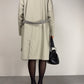 Trench vintage double-face