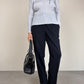 Pantalone in lana blu by GENNY