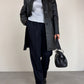 Giacca in vera pelle nera made in Italy