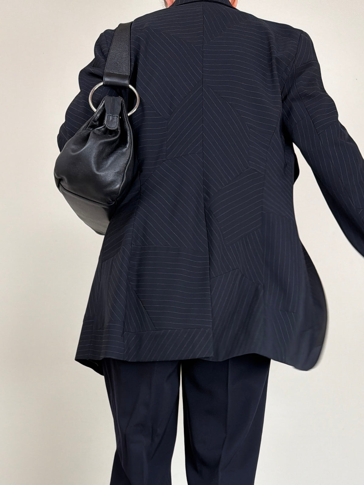 Blazer KENZO in misto lana gessata