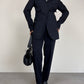 Blazer KENZO in misto lana gessata