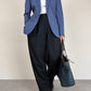 Blazer strutturato in pura lana con dettaglio del piercing sul retro
