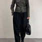 Giacca in vera pelle effetto distressed