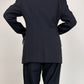 Blazer vintage in lana con bottoni gioiello