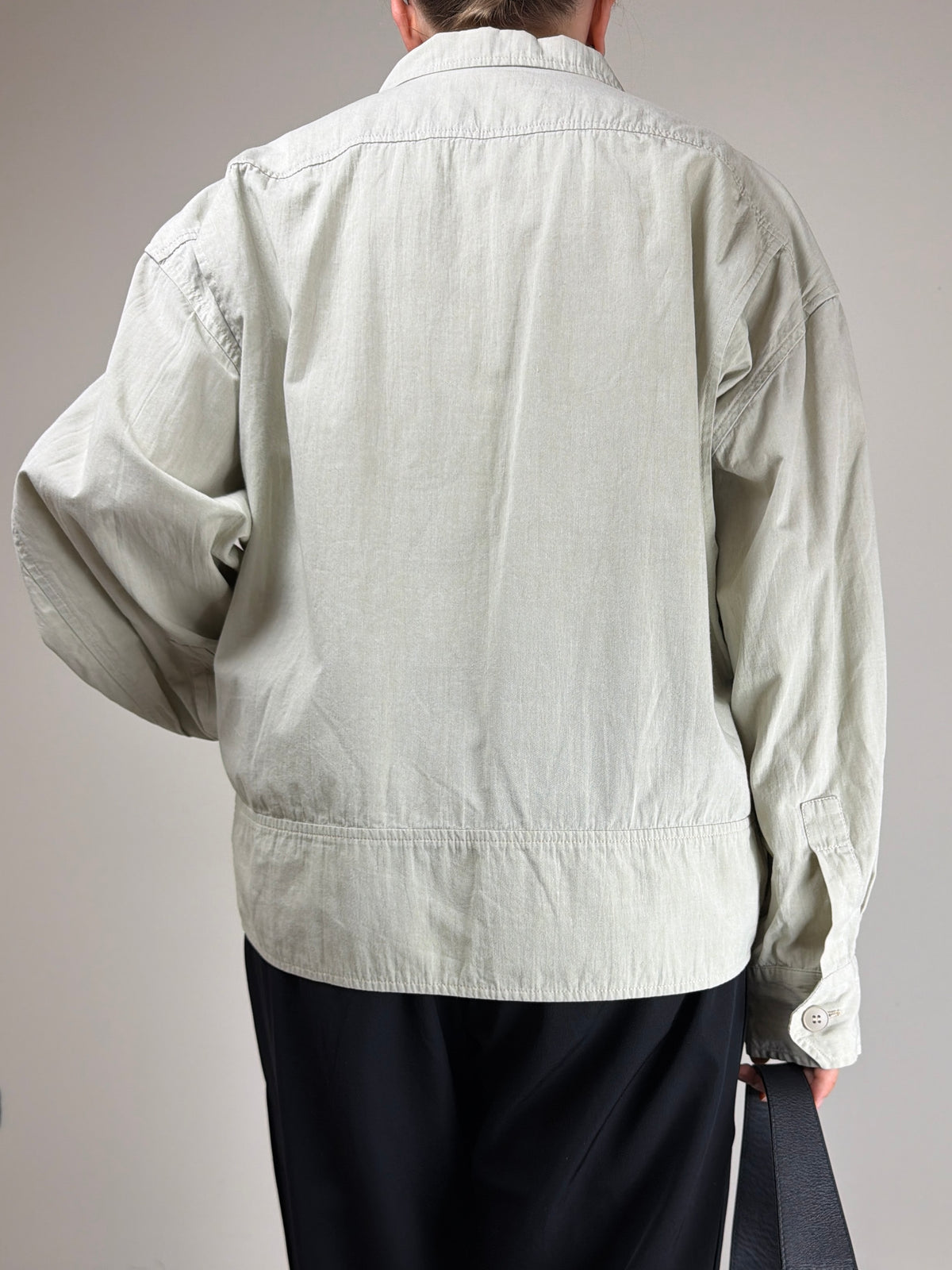 Giacca vintage made in Italy in cotone con tasconi