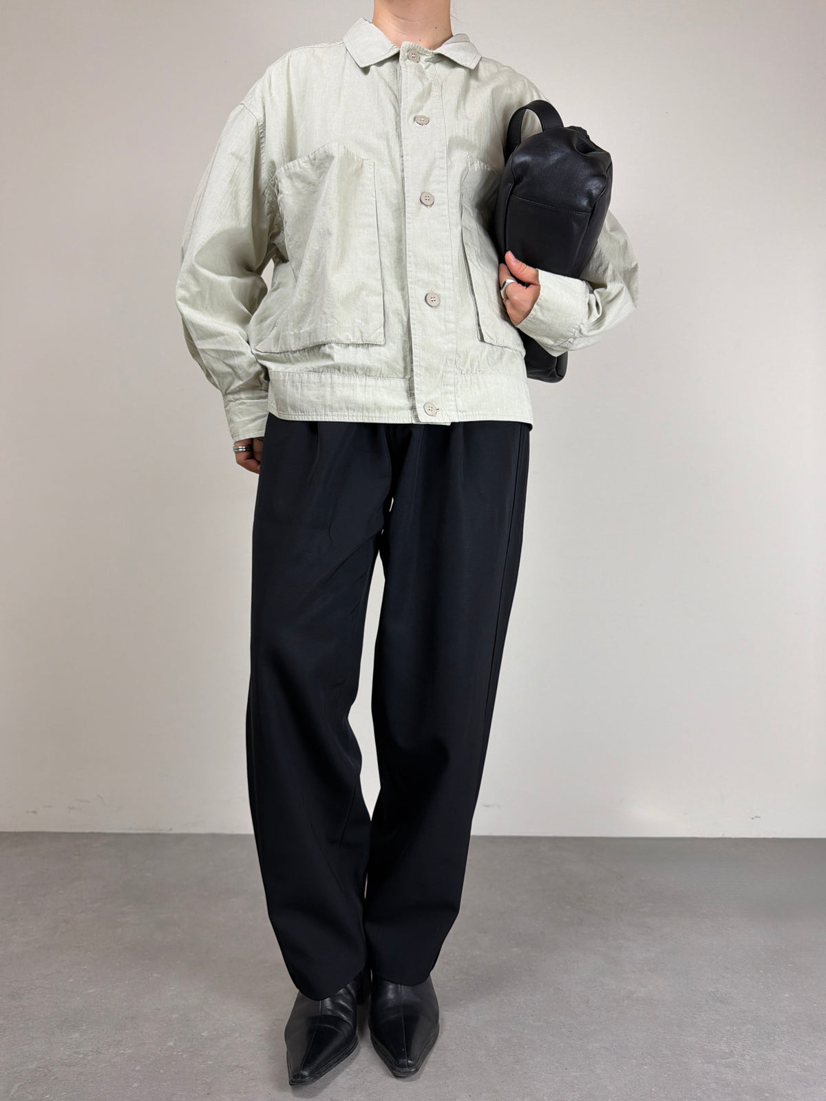 Giacca vintage made in Italy in cotone con tasconi