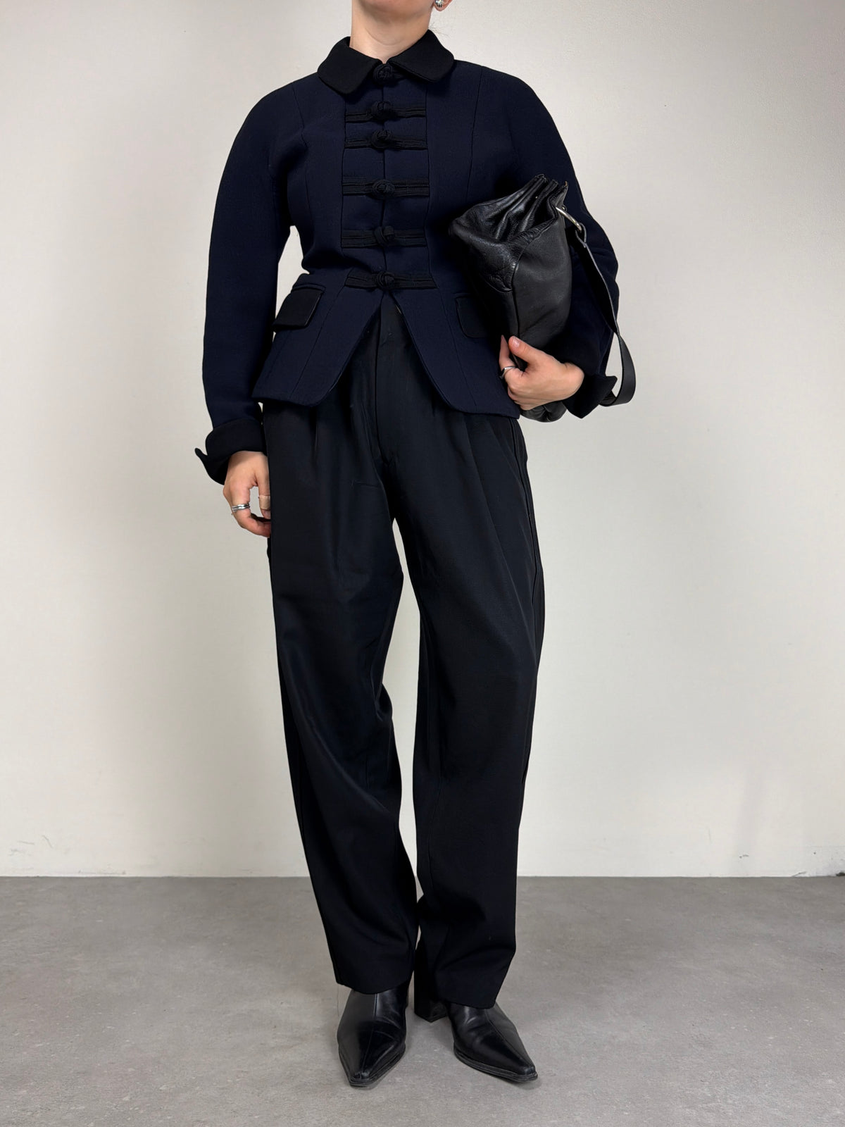MOSCHINO CHEAP AND CHIC giacca in lana con alamari