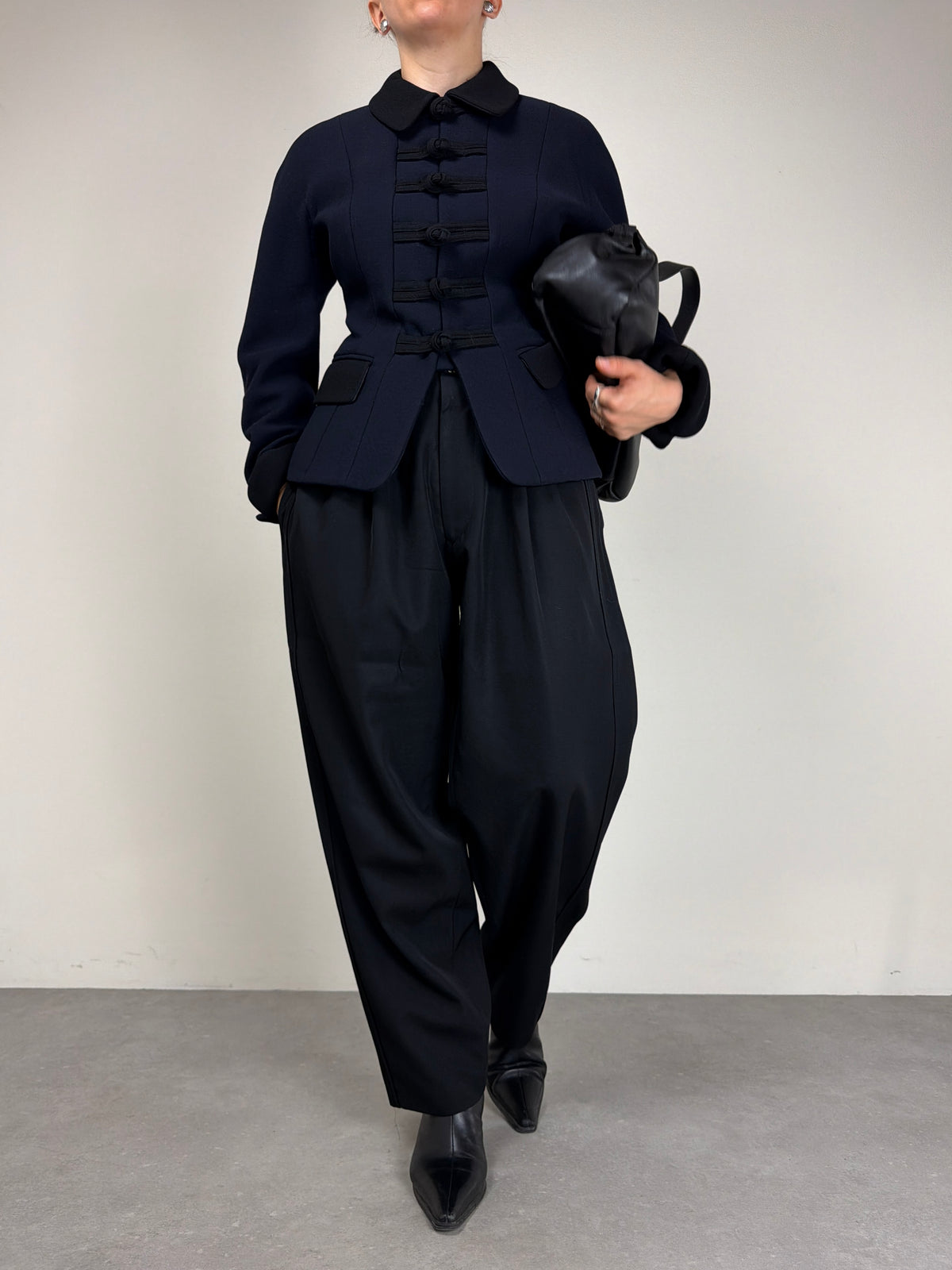 MOSCHINO CHEAP AND CHIC giacca in lana con alamari