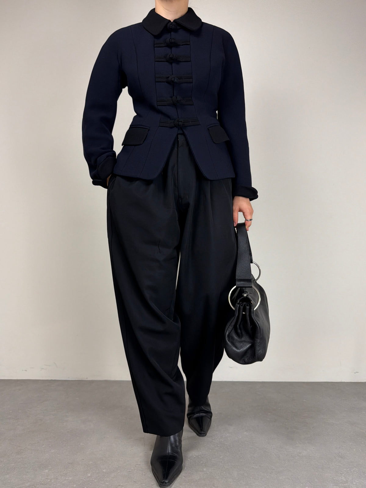 MOSCHINO CHEAP AND CHIC giacca in lana con alamari