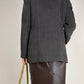 Cappottino in lana, seta, cashmere e angora