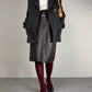 Cappottino in lana, seta, cashmere e angora
