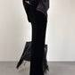 EMPORIO ARMANI pantaloni in velluto