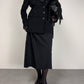 Blazer stile smoking in pura lana