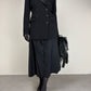 Blazer stile smoking in pura lana