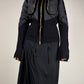 Piumino vintage ROBERTO CAVALLI in piuma d’oca e cashmere nero