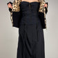 Piumino vintage ROBERTO CAVALLI in piuma d’oca e cashmere nero