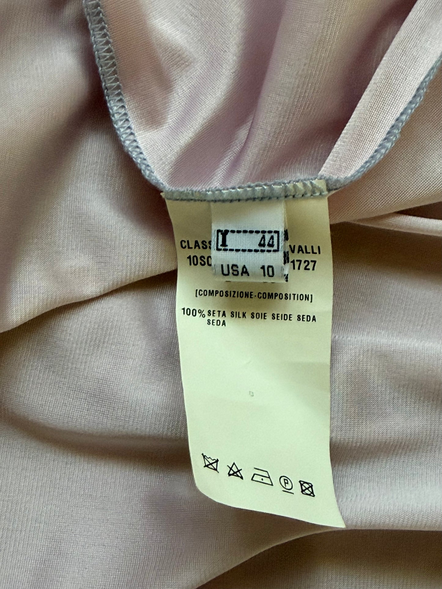 JUST CAVALLI abito y2k in seta