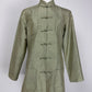 Giacca vintage in stile orientale in shantung di seta
