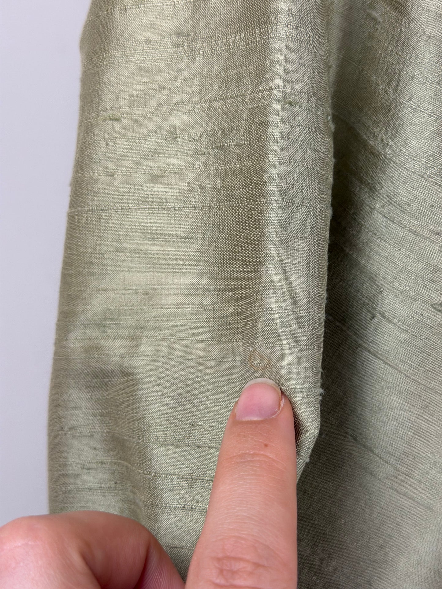 Giacca vintage in stile orientale in shantung di seta