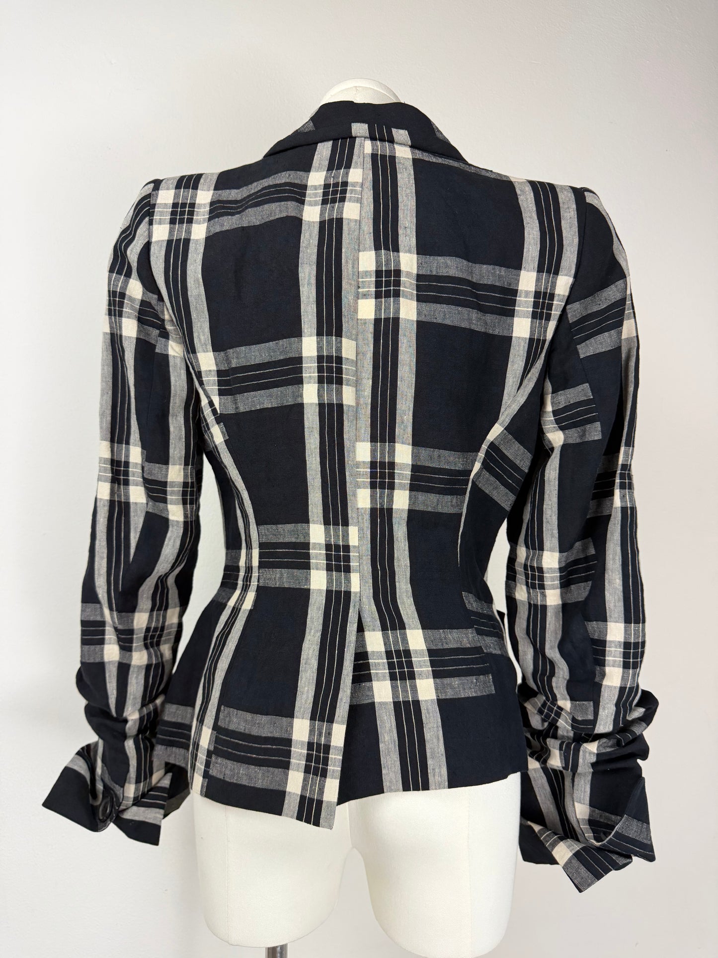 VIVIENNE WESTWOOD "drunken" jacket in lino