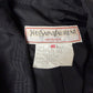 YVES SAINT LAURENT tailleur moiré in cotone e cupro