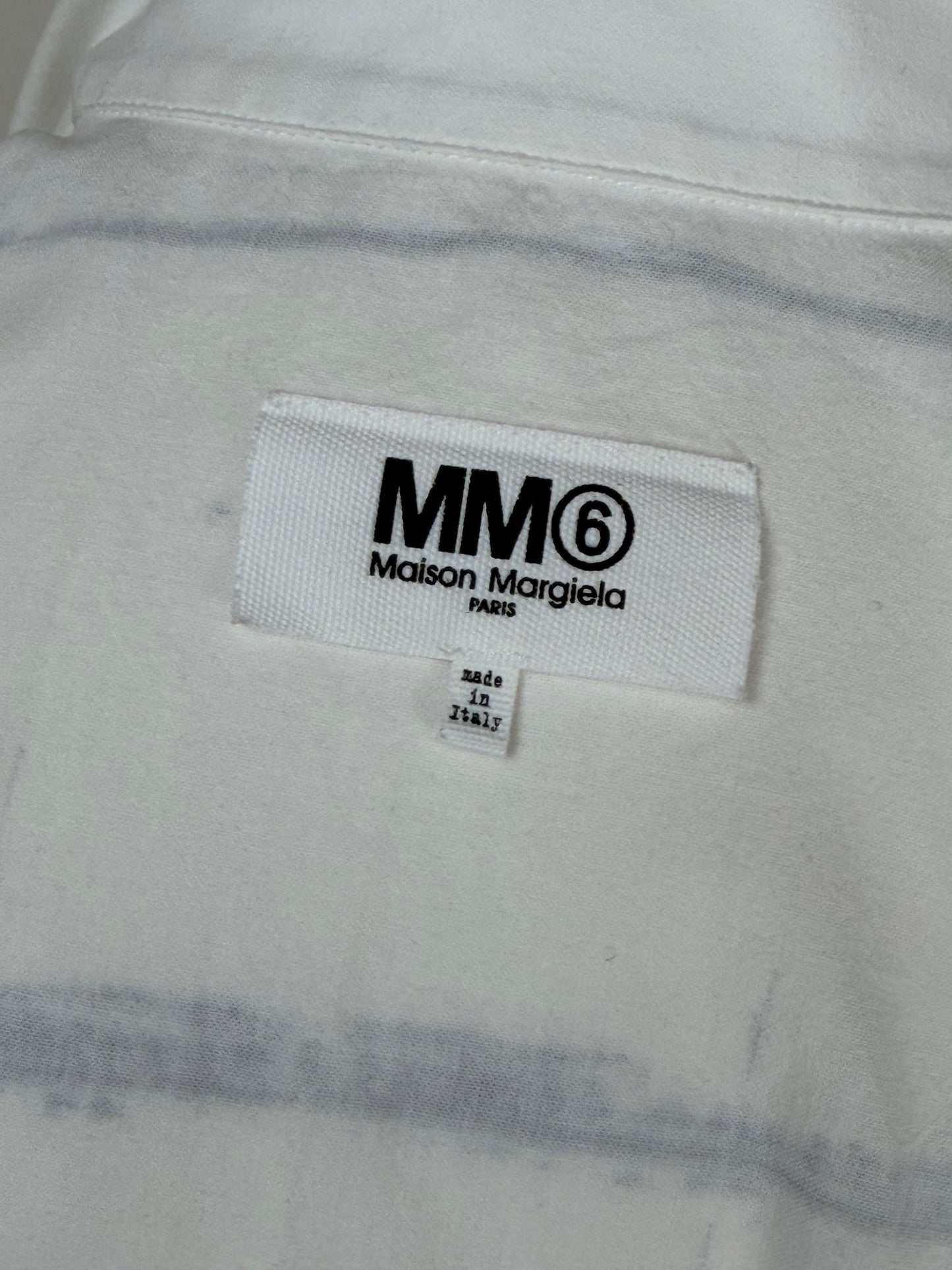 MM6 MAISON MARGIELA camicia trompe-l’œil