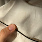 Camicia sartoriale in pura seta con profili neri