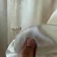 Blusa orientale in seta con ricami fatti a mano
