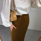 Blusa in seta ricamata a mano