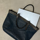 Borsa in vera pelle intrecciata made in Italy