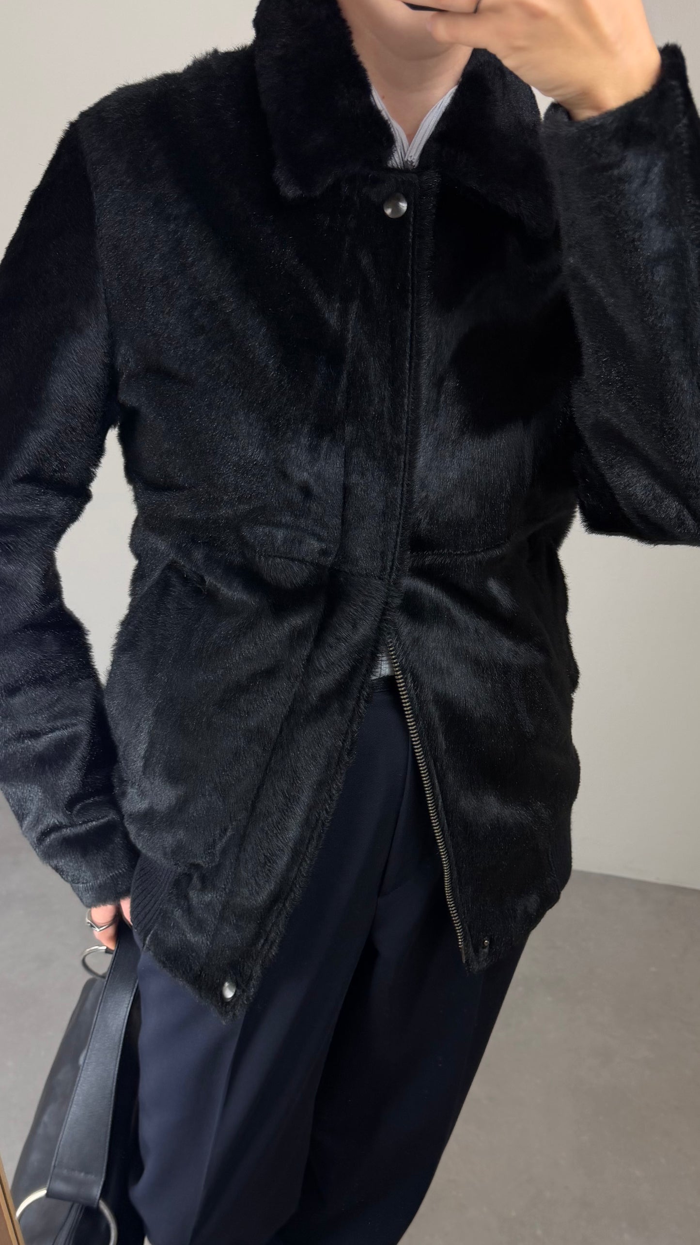 Bomber in vera pelle cavallino