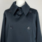 Trench Allegri blu con cintura