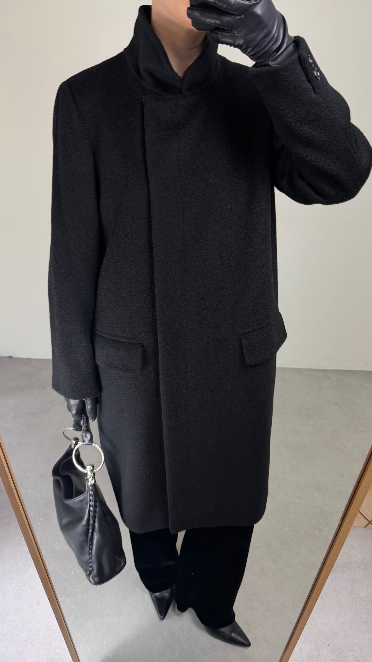 MAX MARA cappotto in 100% cammello