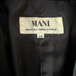 Blazer Giorgio Armani linea Mani in velluto nero