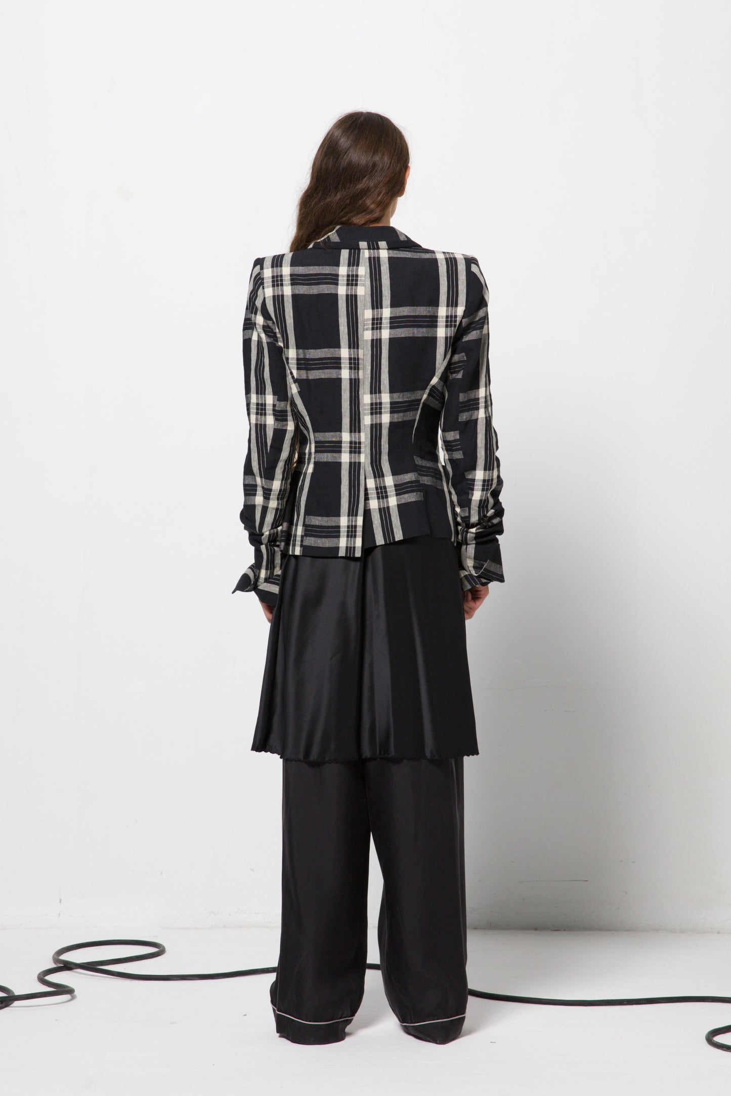 VIVIENNE WESTWOOD "drunken" jacket in lino