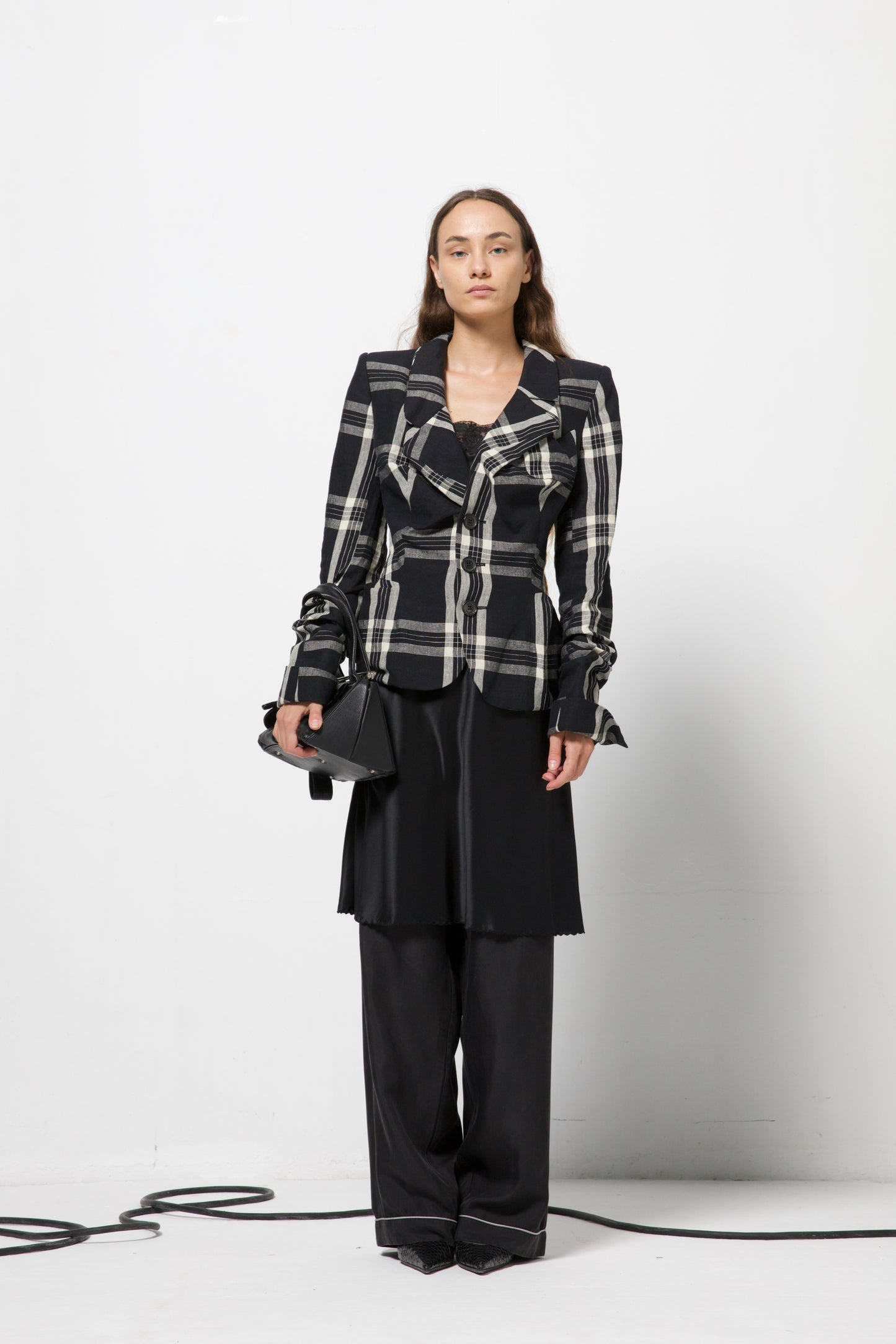 VIVIENNE WESTWOOD "drunken" jacket in lino