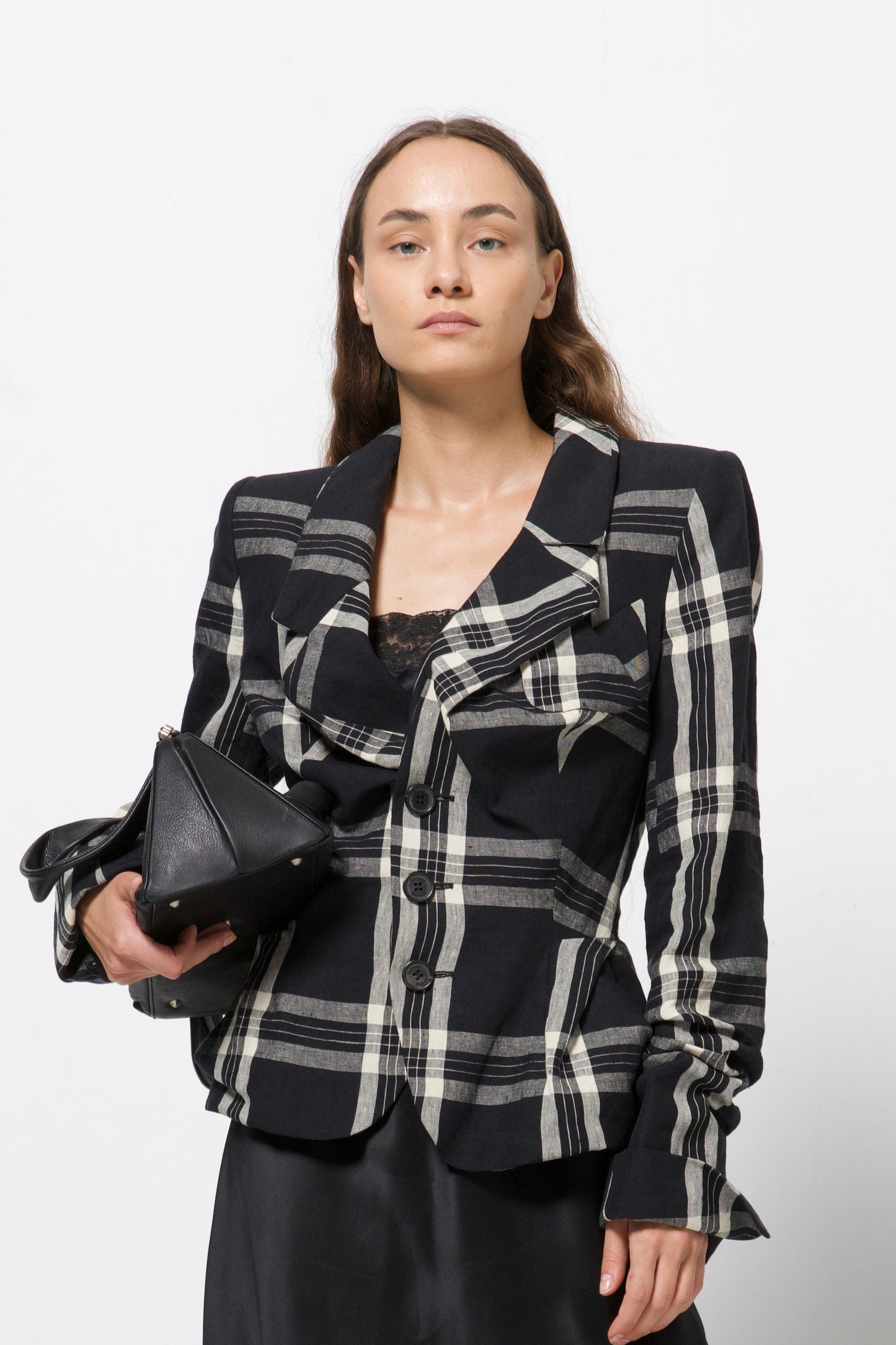 VIVIENNE WESTWOOD "drunken" jacket in lino