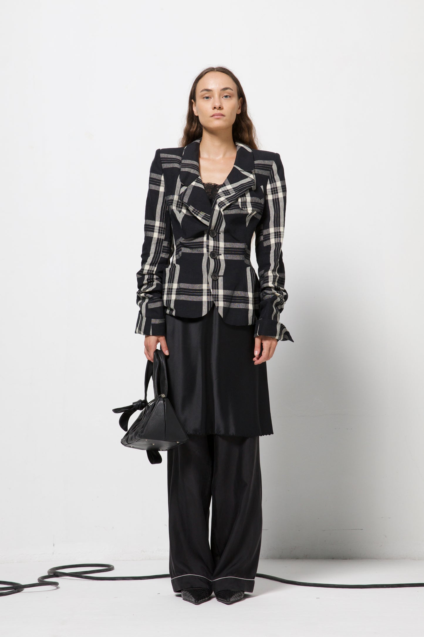 VIVIENNE WESTWOOD "drunken" jacket in lino