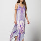JUST CAVALLI abito y2k in seta