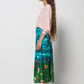 Blusa vintage in pura seta rosa