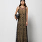Abito vintage made in Italy in seta con ricami