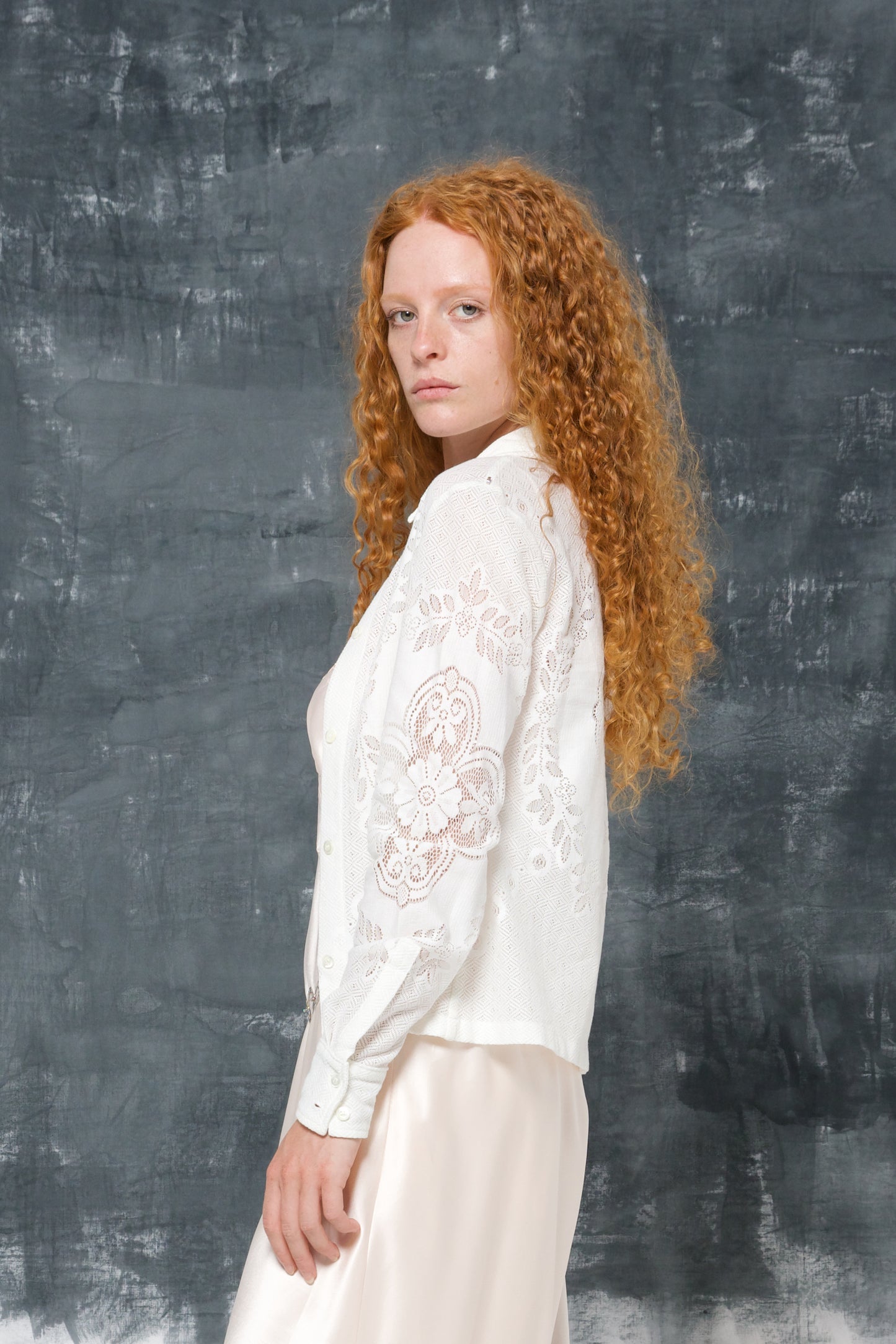 Camicia SPORTMAX in cotone traforato