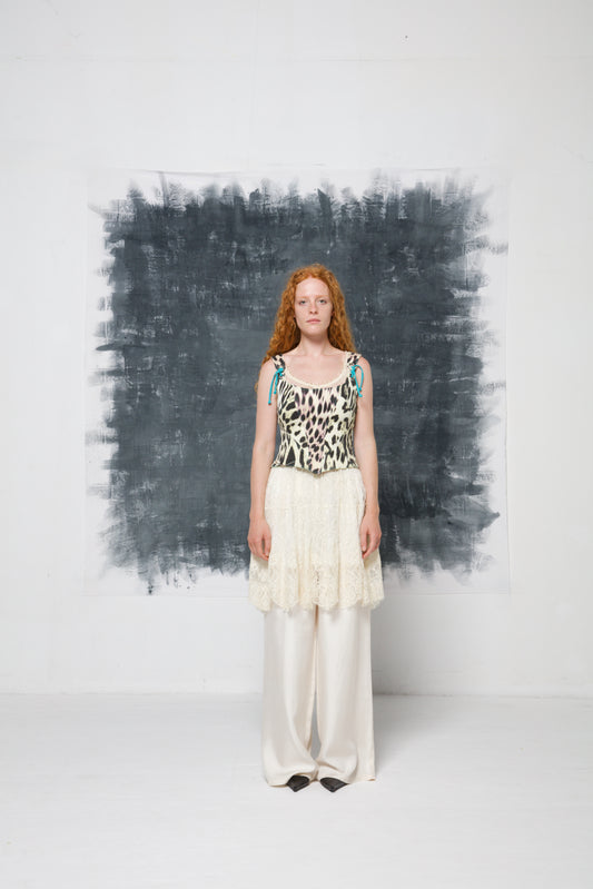 Bustino JUST CAVALLI leopardato anni 2000