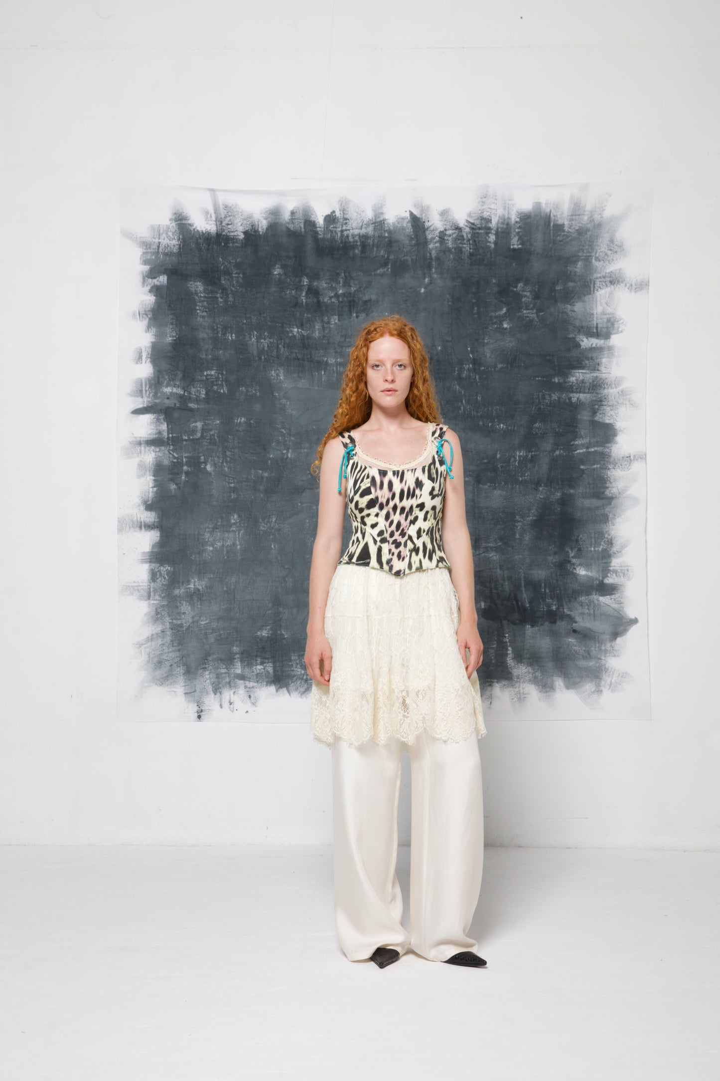 Bustino JUST CAVALLI leopardato anni 2000
